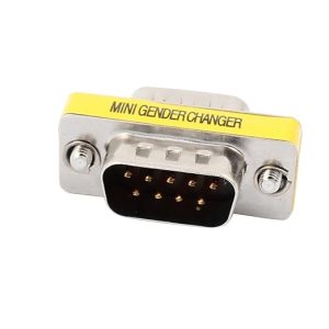 DB9 2 Rows 9 Pins RS232 D-SUB FEMale to FEMale Connector/Adaptor/Gender Changer (10)