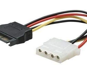 SATA 15pin Male Power Connecter to Molex IDE 4pin